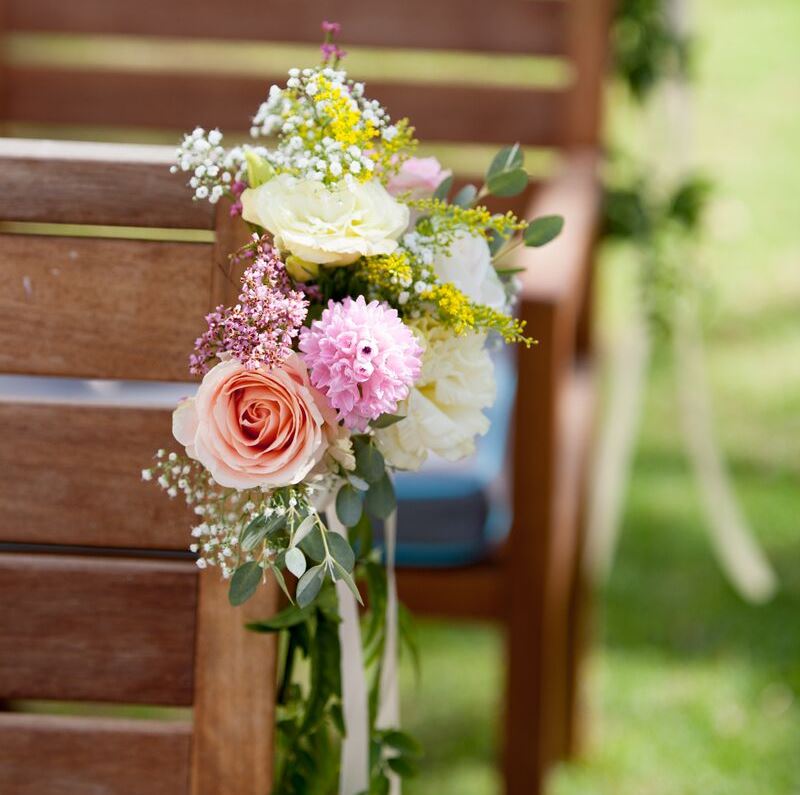 Wedding flowers by Alison’s Flowers, Cape Town
