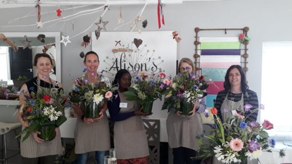 Floral Course, Private Gift Subscription - women holding flowers
