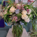 Rose vase flower arrangement Cape Town